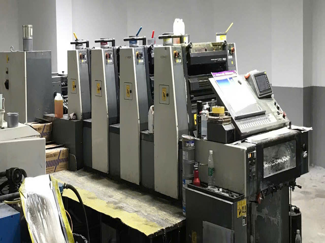 Komori 420 4 màu 43x65cm, năm 2018