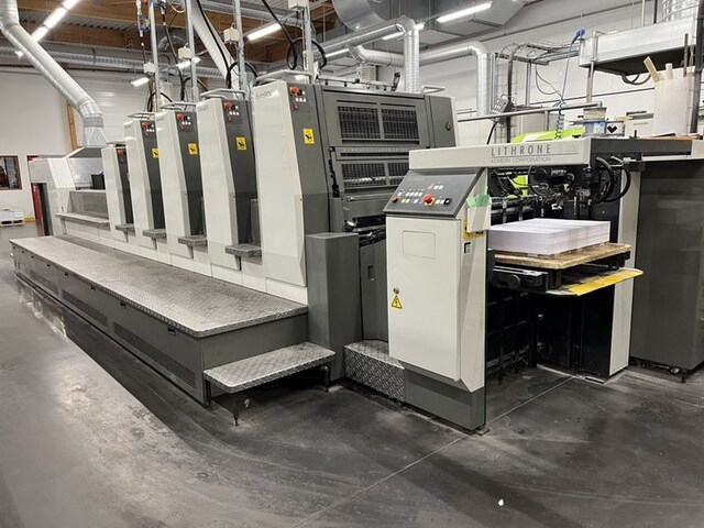 Komori LS 429, khổ 56x82cm năm 2014